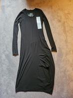 Lange zwarte jurk Rundholz, mt S., Verzenden, Nieuw, Zwart, Onder de knie