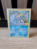 Totodile 18/25 Holo Pokemon McDonald's 25th anniversary, Ophalen of Verzenden, Zo goed als nieuw, Meerdere kaarten