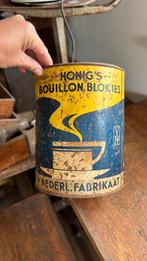 Antiek blik blikken Honig Bouillon blokjes vintage, Verzamelen, Blikken, Ophalen of Verzenden, Gebruikt, Overige