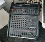 25kg Samick SMP-900 vintage powered mixer 2x200W, Muziek en Instrumenten, Mengpanelen, 5 tot 10 kanalen, Gebruikt, Ophalen of Verzenden