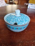 Pip Studio Suikerpotje met Deksel - Blauw Bloemmotief, Overige typen, Ophalen of Verzenden, Zo goed als nieuw, Overige stijlen