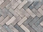 595m2 bruin antraciet gebakken klinkers dikformaat 7-duimers