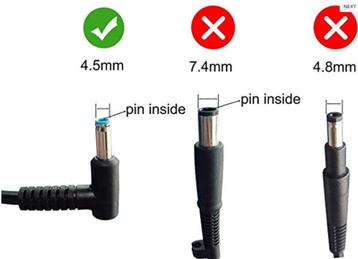 HP Adapter 45 Watt Origineel (meerdere nieuw beschikbaar) beschikbaar voor biedingen