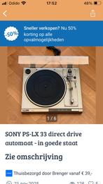 SONY PS LX33 Direct drive automaat!, Ophalen, Zo goed als nieuw, Overige merken