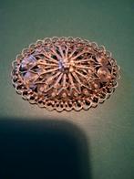 Zilveren broche  filigrain, Ophalen of Verzenden