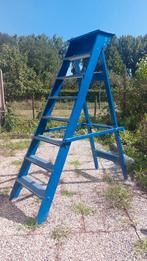 Oude trap schilderstrap, Doe-het-zelf en Verbouw, Ladders en Trappen, Ophalen, Zo goed als nieuw, Minder dan 2 meter