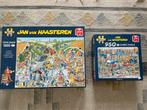 2 Jan van Haasteren Puzzels - Compleet, Ophalen of Verzenden, 500 t/m 1500 stukjes, Zo goed als nieuw, Legpuzzel