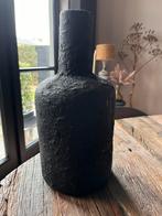 2 brocate zwarte kruiken, Ophalen, Zo goed als nieuw, Zwart, Minder dan 50 cm