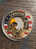 101st Airborne Challenge Coin, Ophalen of Verzenden, Overige soorten, Amerika, Overige typen