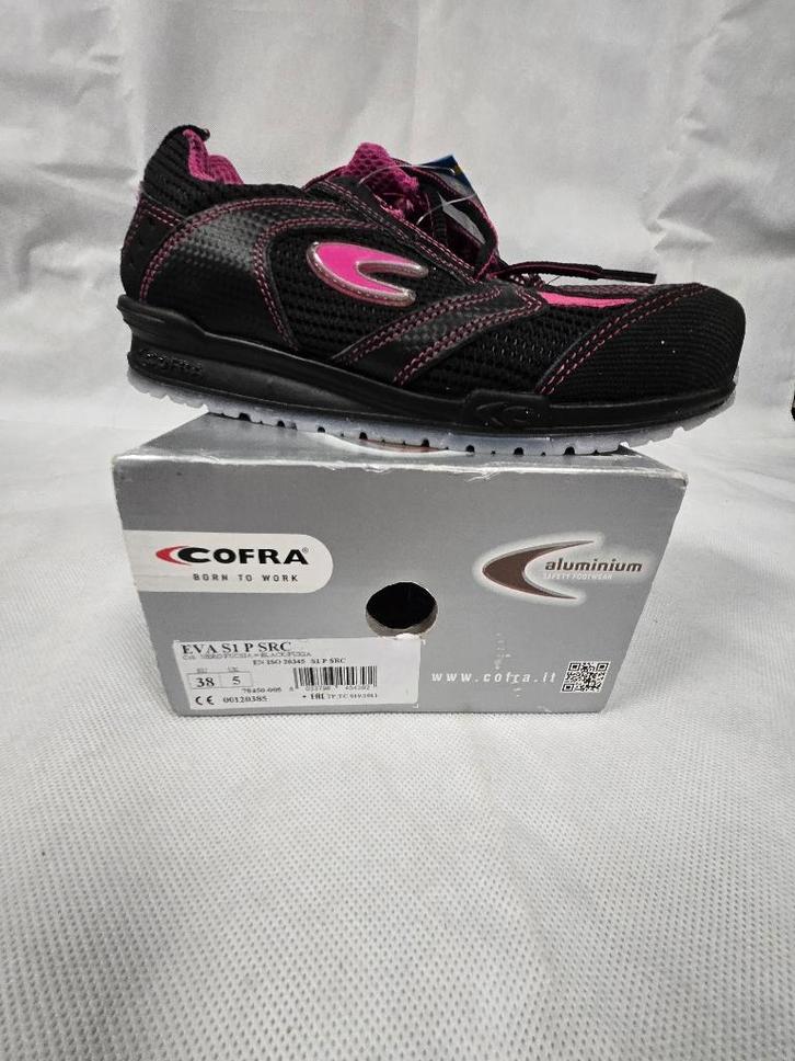 Cofra Eva Werkschoenen - Maat 38 – Nieuw, Kleding | Dames, Schoenen, Nieuw, Sneakers of Gympen, Roze, Ophalen of Verzenden