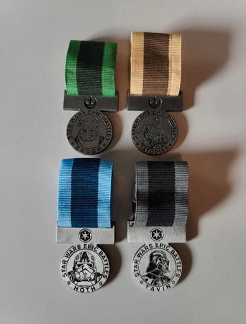 Star Wars Medailles Toys R Us - Complete Set! beschikbaar voor biedingen