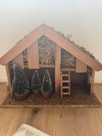 Kersstal met beelden, Diversen, Kerst, Ophalen, Gebruikt