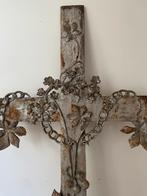 Antiek Frans gietijzeren kruis, Antiek en Kunst, Ophalen