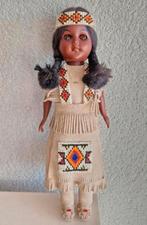 Carlson Dolls Pop Indianen meisje, Verzamelen, Poppen, Ophalen of Verzenden, Zo goed als nieuw, Pop
