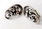 Vintage Danecraft Sterling Silver elegante schroef oorbellen, Ophalen, Zilver, Oorbellen