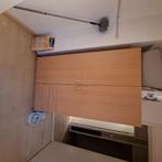 Kleding kast, Huis en Inrichting, Gebruikt, Met lade(s), 150 tot 200 cm, Overige houtsoorten