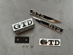 Volkswagen Golf 7 GTD Embleem Set (2013–2020), Ophalen of Verzenden, Nieuw, Volkswagen