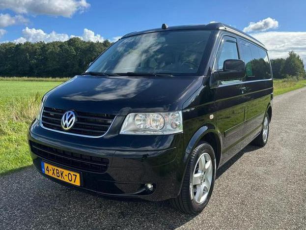 ✅Volkswagen T5 California 2.5TDI 174pk✅, Caravans en Kamperen, Campers, Particulier, tot en met 4, Buscamper of Camperbus, Volkswagen