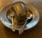 Gero Zilmeta Kinderservies Eekhoorn - Bord, Beker, Bestek, Antiek en Kunst, Antiek | Bestek, Verzenden