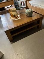 Vierkante salontafel 110 cm, Ophalen, Gebruikt, 100 tot 150 cm, Vierkant