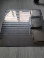 Ikea placemat en 3 sets onderzetters metaal Groggy, Glas of Kopje, Gebruikt, Ophalen of Verzenden