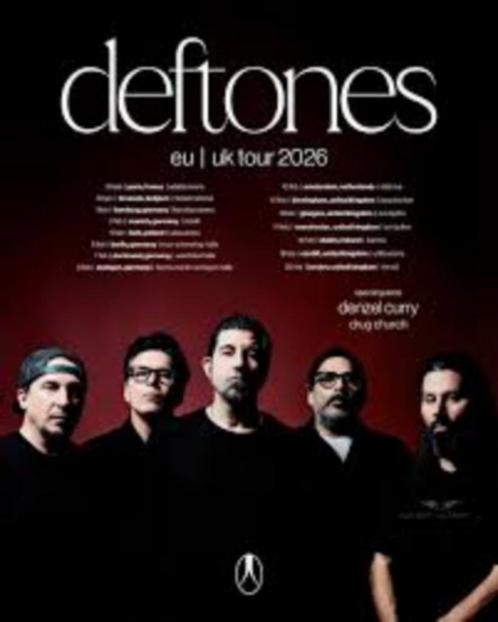 Deftones tickets 2026 Amsterdam AFAS Live, Tickets en Kaartjes, Concerten | Rock en Metal, Twee personen, Februari, Hard Rock of Metal