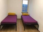Metalen Eenpersoonsbed, Ophalen, Gebruikt, 90 cm, Eenpersoons
