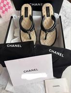 Chanel leren slippers / sandalen authentiek, Kleding | Dames, Schoenen, Nieuw, Sandalen of Muiltjes, Ophalen of Verzenden, Chanel