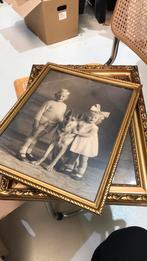Antieke ingelijste foto’s., Ophalen of Verzenden