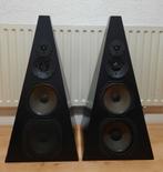 Philips Pyramid MFB speakers 2 stuks, Front, Rear of Stereo speakers, Philips, Gebruikt, Minder dan 60 watt