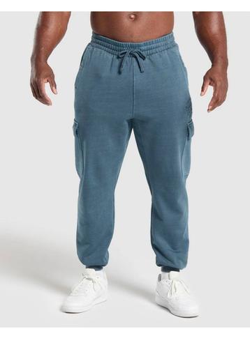 Gymshark Legacy Cargo Broek - Blauw beschikbaar voor biedingen