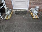 Twee Vitesse beelden - 70 cm - Velp Zuid, Tuin en Terras, Ophalen, Gebruikt, Beton, Overige typen