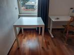 Witte vierkante tafel, H75 B75 L75, Huis en Inrichting, Tafels | Eettafels, Ophalen, Overige materialen, Gebruikt, 50 tot 100 cm