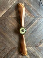 Vintage houten propeller barometer – jaren 50–70, Antiek en Kunst, Ophalen of Verzenden
