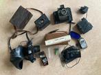 Diverse fototoestellen, lichtmeter, fliters en kabel, Ophalen, 1940 tot 1960, Fototoestel