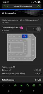 James Arthur Ticket, Tickets en Kaartjes, Evenementen en Festivals, Eén persoon