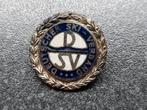 Deutscher  Skiverband  ( DSV ) speld/ broche 20 mm. 1930 ., Ophalen of Verzenden, Gebruikt, Transport