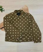 Yas polka dot quilt jas khaki maat M, Kleding | Dames, Maat 38/40 (M), Ophalen of Verzenden, Zo goed als nieuw, Groen