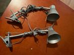 2 lampen met klem, Ophalen, Gebruikt, Minder dan 50 cm