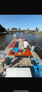 Vlot / varend terras, Ophalen, 6 meter of meer, Aluminium, 30 tot 50 pk