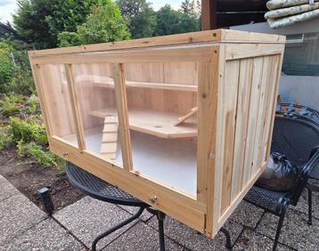 Zeer luxe knaagdier verblijf! Zo goed als nieuw! 95cm x 50cm beschikbaar voor biedingen
