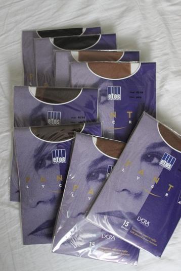 8 paar mooie lycra panty  's beschikbaar voor biedingen