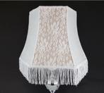 Handgemaakte Victoriaanse Witte Lampenkap, Wit, Nieuw, Ophalen of Verzenden, Overige vormen