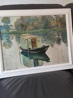 Mooi schilderij van claud Monet, Antiek en Kunst, Ophalen