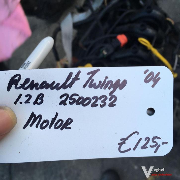 Renault Twingo 1.2 2004 2500232  Motorblok  Motorcode : D7F, Auto-onderdelen, Motor en Toebehoren, Gebruikt, Ophalen