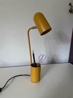 Okergele Bureaulamp Vaduz Leen Bakker - Incl. Lichtbron!, Ophalen of Verzenden, Zo goed als nieuw, Metaal, Minder dan 50 cm