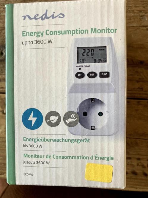 Energie consumptie meter nieuw in doos, Doe-het-zelf en Verbouw, Meetapparatuur, Nieuw, Ophalen of Verzenden