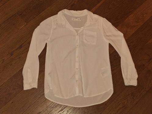 witte blouse maat 146, Kinderen en Baby's, Kinderkleding | Maat 146, Gebruikt, Meisje, Overhemd of Blouse, Ophalen of Verzenden