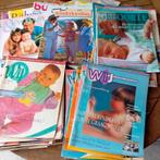 Tijdschriften jaren 90 in verwachting bevalling jonge ouders, Gelezen, Overige typen, Ophalen of Verzenden