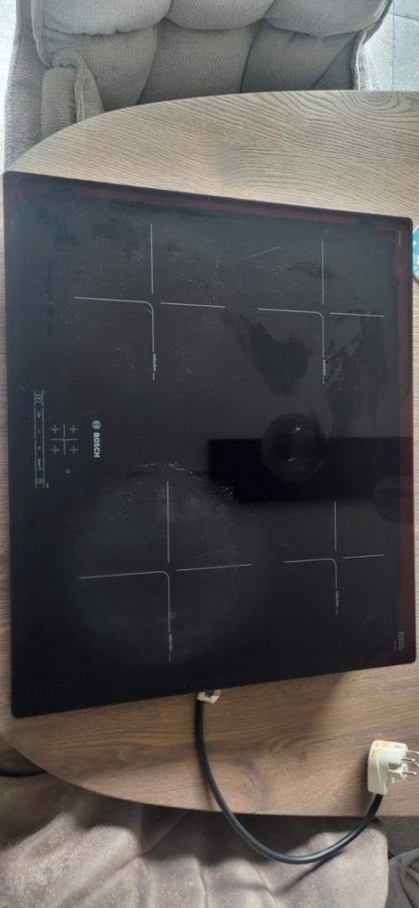 Bosch Inductiekookplaat, Witgoed en Apparatuur, Kookplaten, Gebruikt, Inbouw, Inductie, 4 kookzones, Ophalen